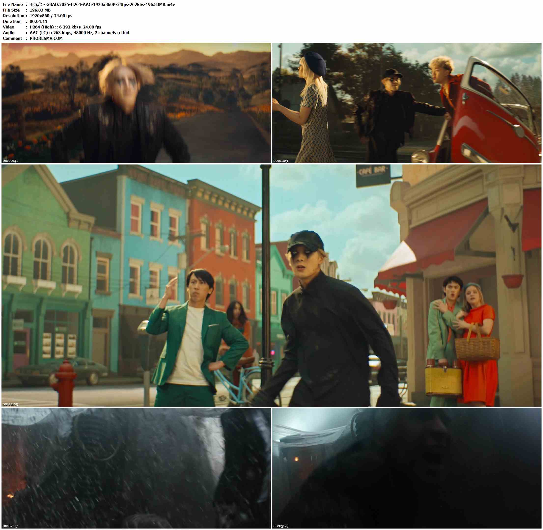 王嘉尔 - GBAD.2025-H264-AAC-1920x860P-24fps-262kbs-196.83MB官方MV_高清MV